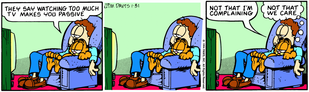 Garfield, January 31, 1994