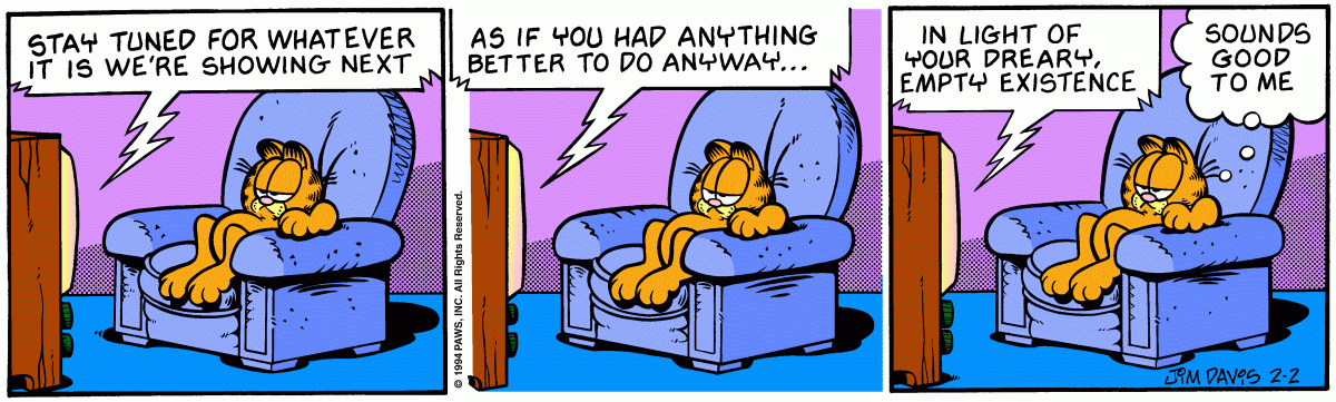 Garfield, February 2, 1994