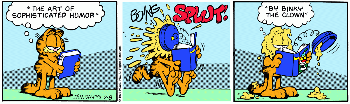 Garfield, February 8, 1994