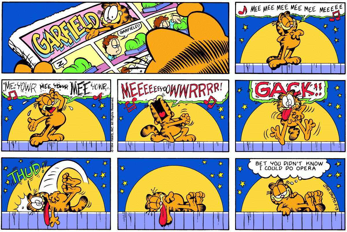 Garfield, February 13, 1994