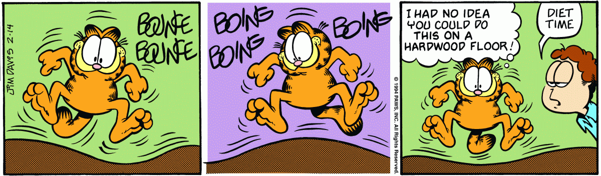 Garfield, February 14, 1994