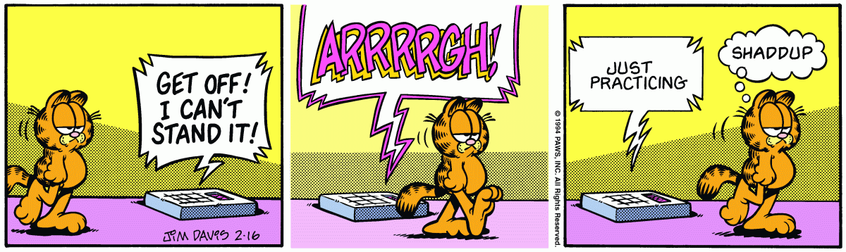 Garfield, February 16, 1994