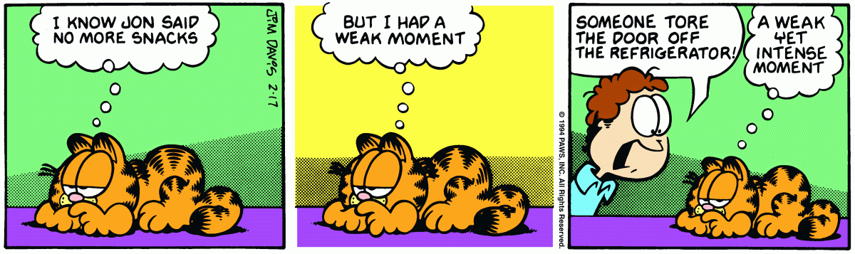 Garfield, February 17, 1994
