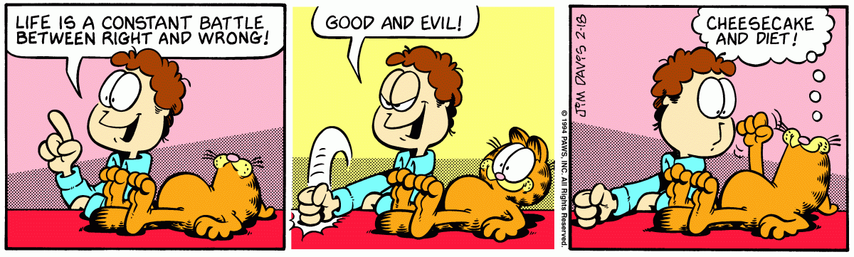 Garfield, February 18, 1994