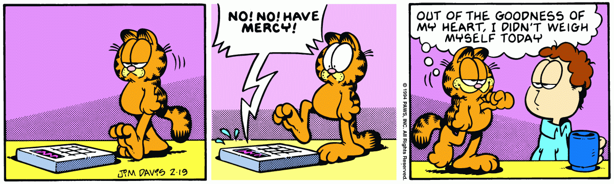 Garfield, February 19, 1994