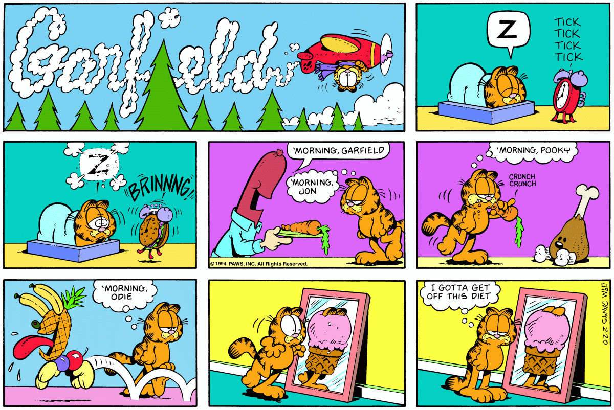 Garfield, February 20, 1994