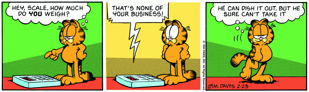 Garfield, February 23, 1994
