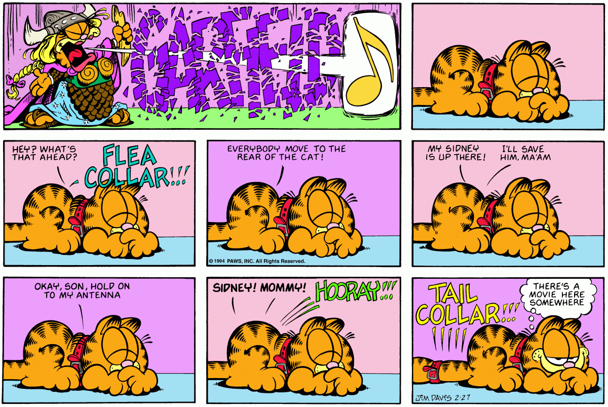 Garfield, February 27, 1994