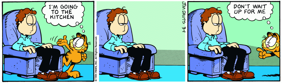 Garfield, March 1, 1994