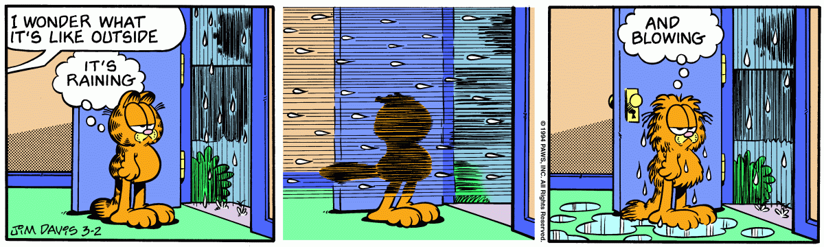 Garfield, March 2, 1994