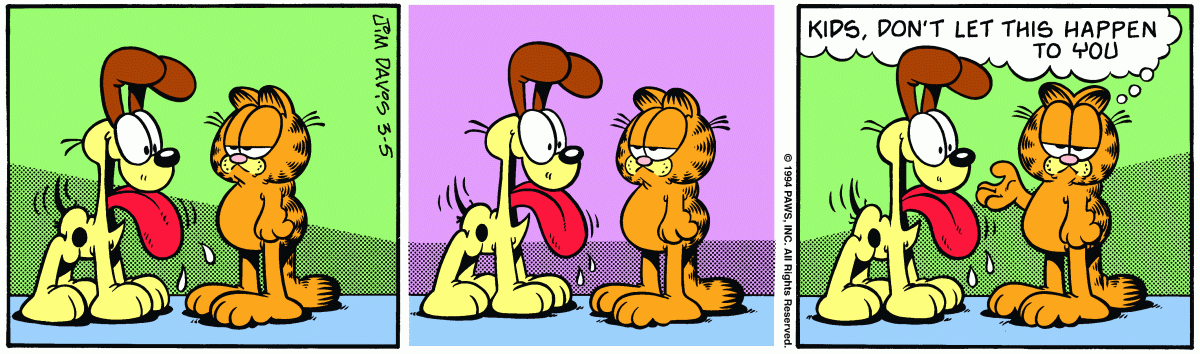 Garfield, March 5, 1994