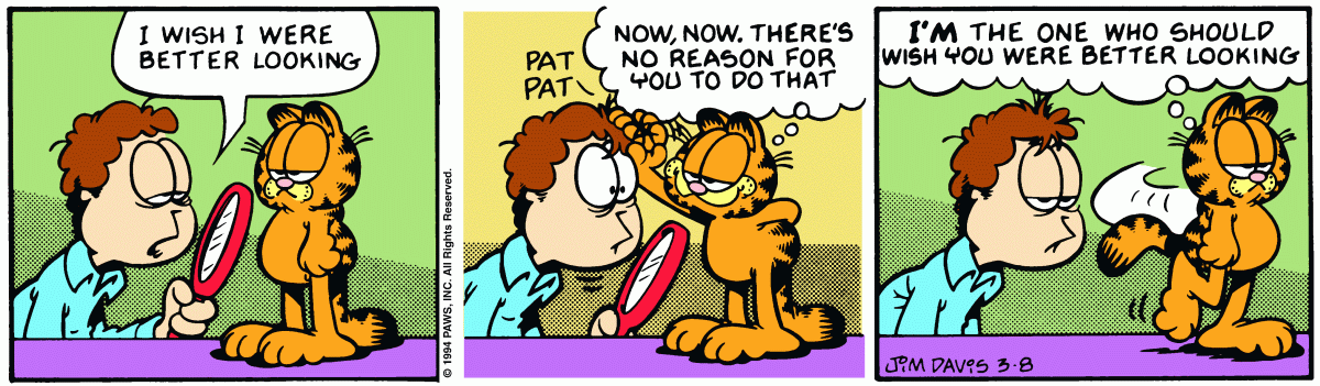 Garfield, March 8, 1994