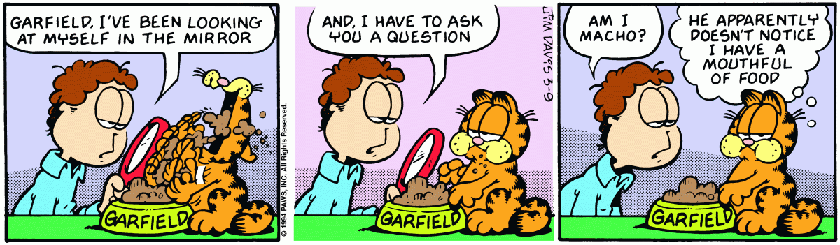 Garfield, March 9, 1994