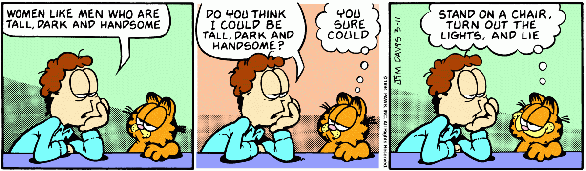 Garfield, March 11, 1994