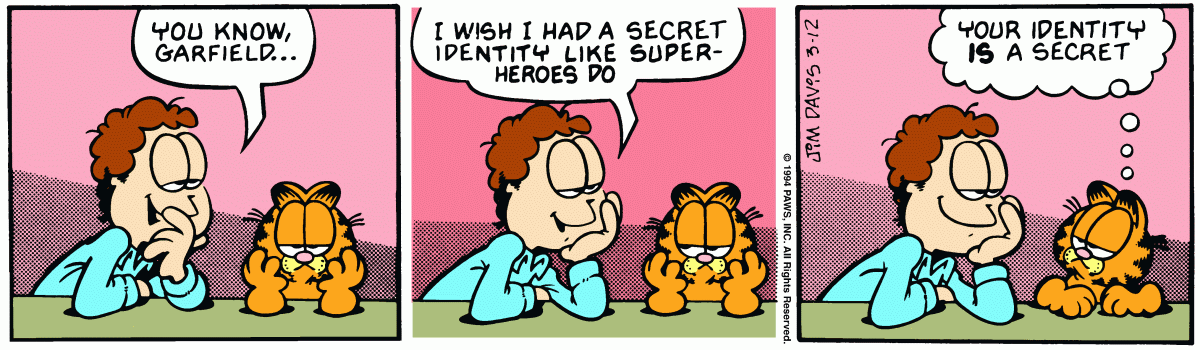 Garfield, March 12, 1994