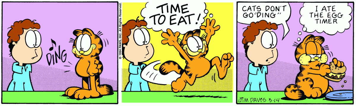Garfield, March 14, 1994