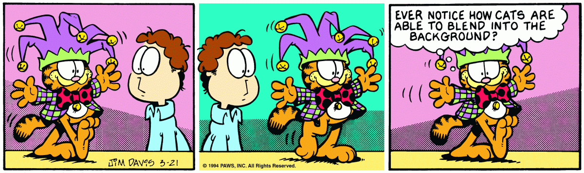 Garfield, March 21, 1994