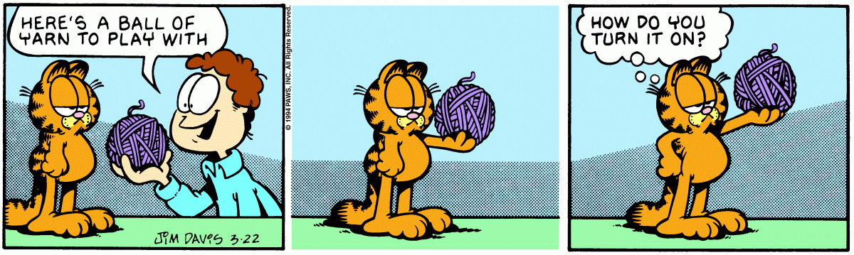 Garfield, March 22, 1994