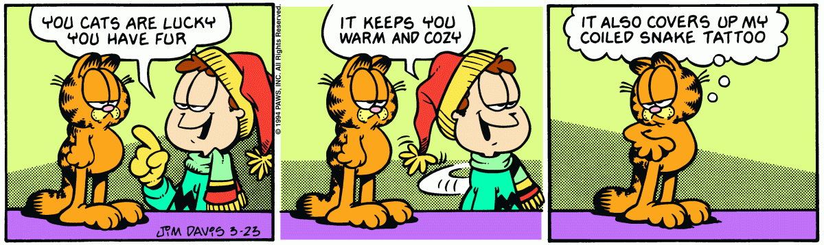 Garfield, March 23, 1994