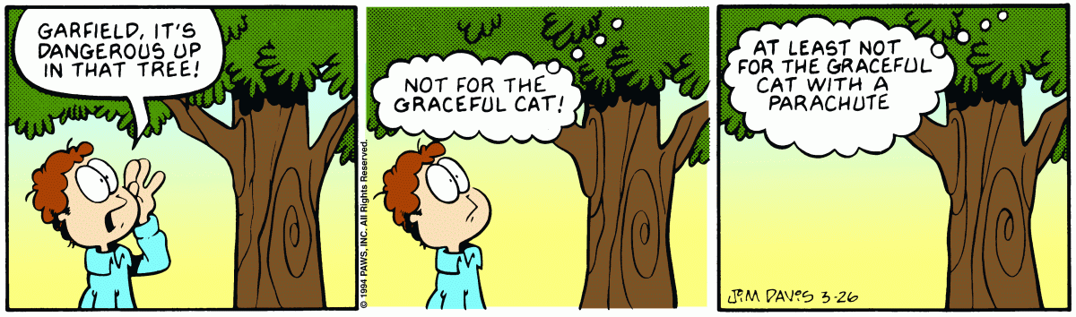 Garfield, March 26, 1994