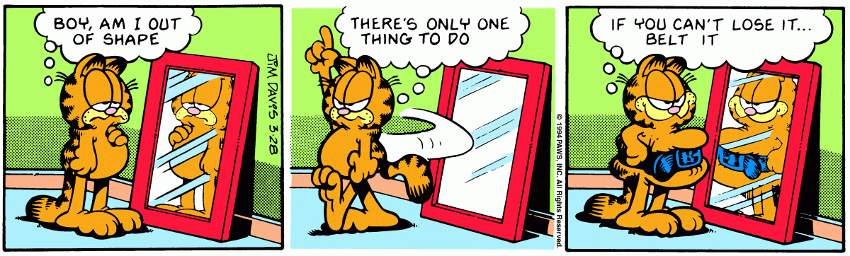 Garfield, March 28, 1994
