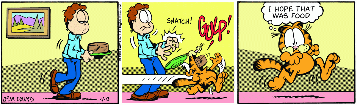 Garfield, April 9, 1994