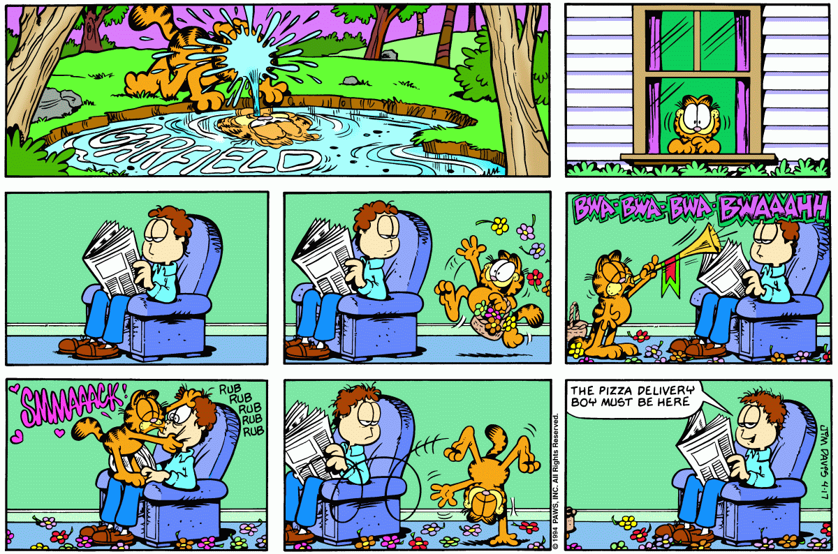 Garfield, April 17, 1994