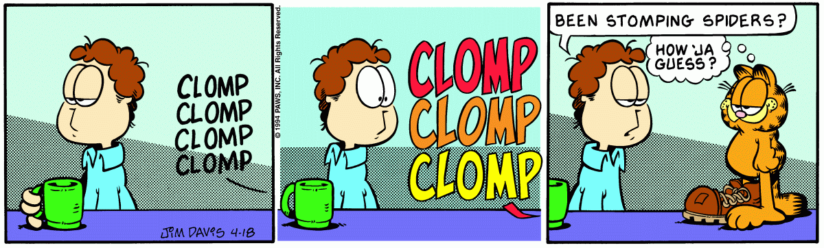 Garfield, April 18, 1994