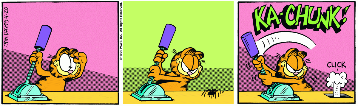 Garfield, April 20, 1994