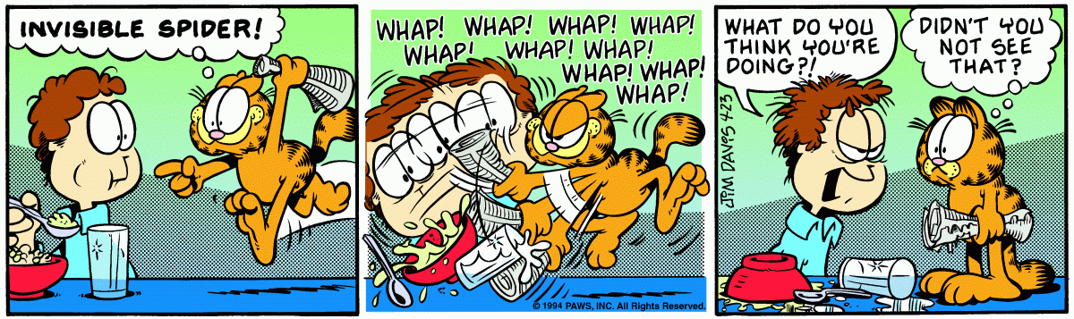 Garfield, April 23, 1994