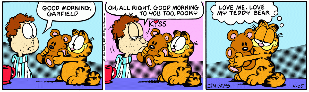Garfield, April 25, 1994