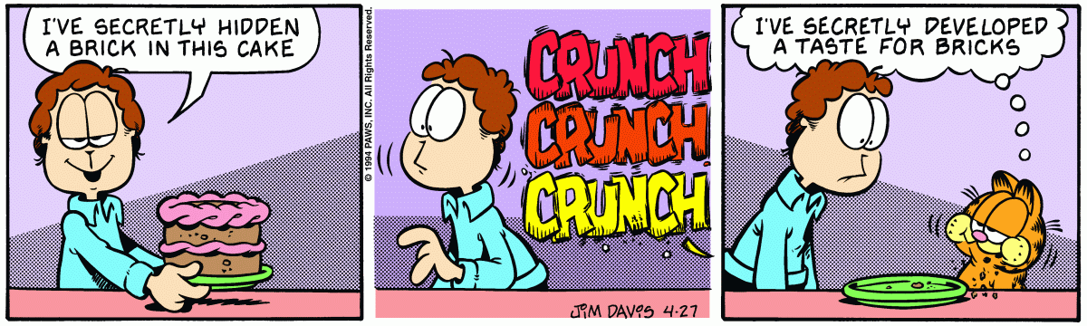 Garfield, April 27, 1994