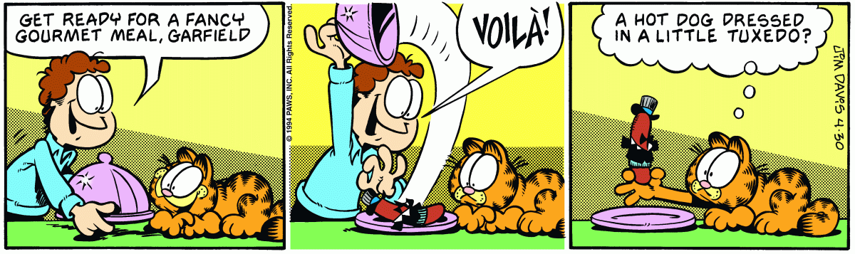 Garfield, April 30, 1994