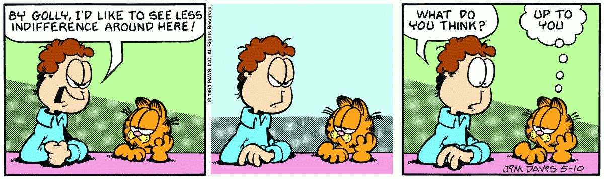 Garfield, May 10, 1994