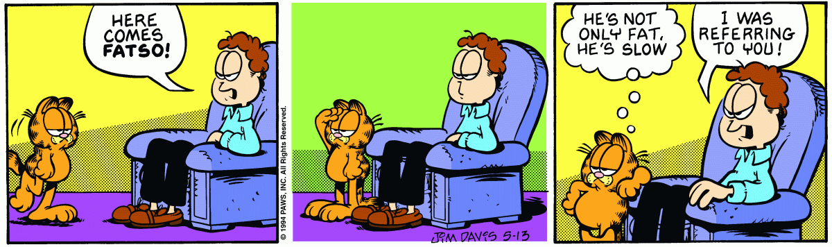 Garfield, May 13, 1994
