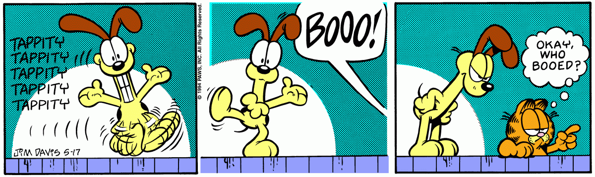 Garfield comic strip for Tuesday, May 17, 1994