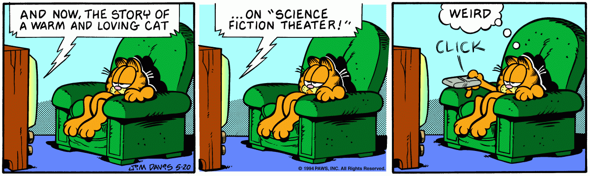 Garfield comic strip for Friday, May 20, 1994