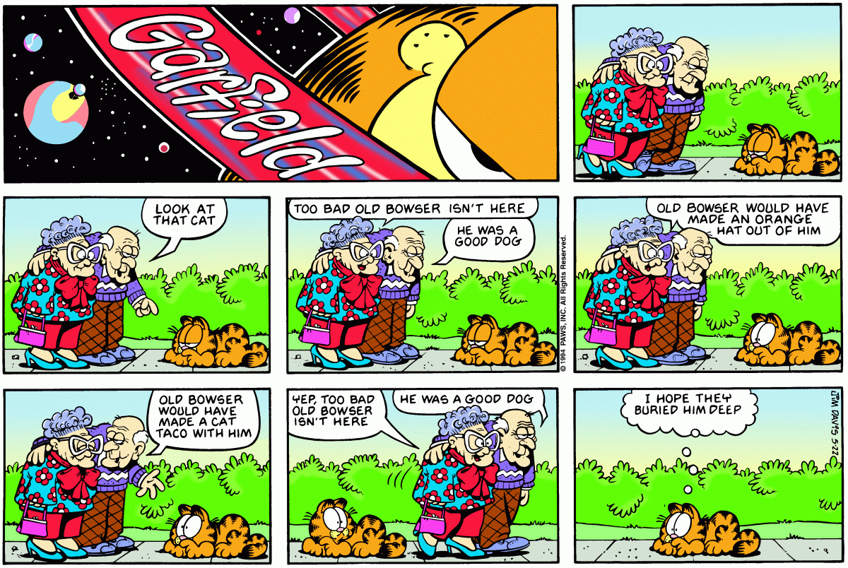Garfield, May 22, 1994
