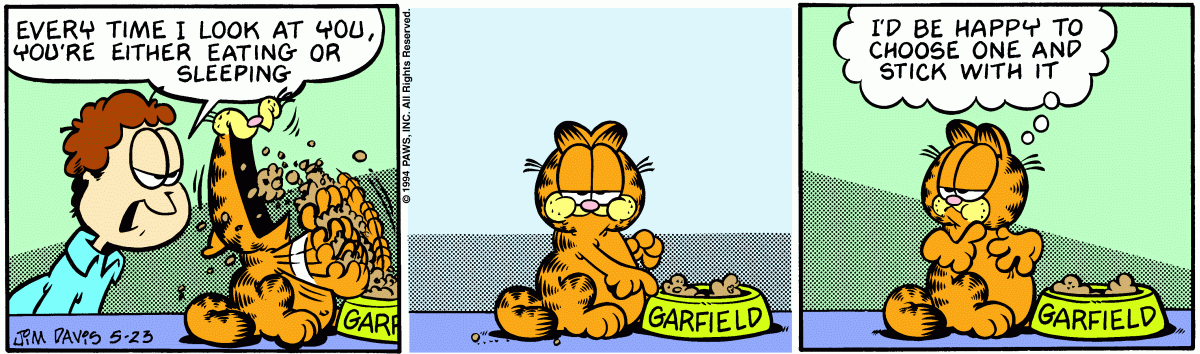 Garfield, May 23, 1994