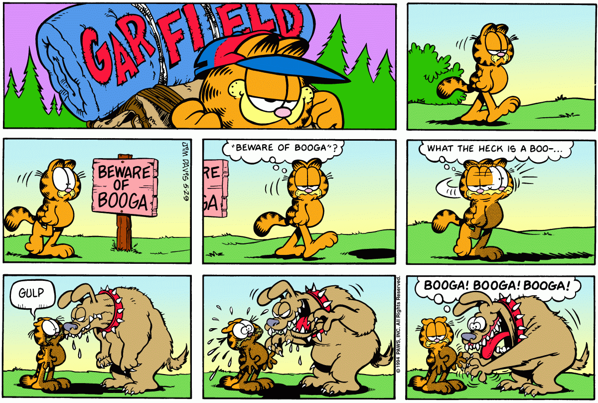 Garfield, May 29, 1994