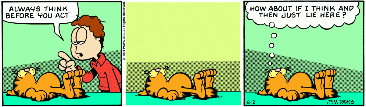 Garfield, June 2, 1994