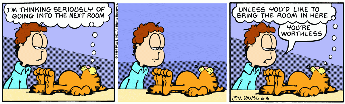 Garfield, June 3, 1994