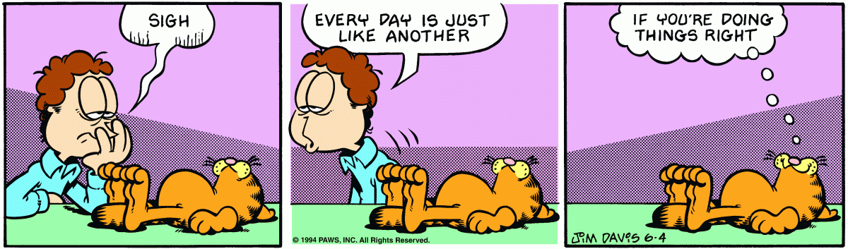 Garfield, June 4, 1994