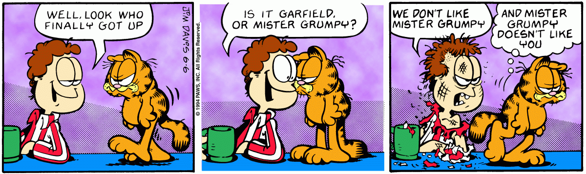 Garfield, June 6, 1994