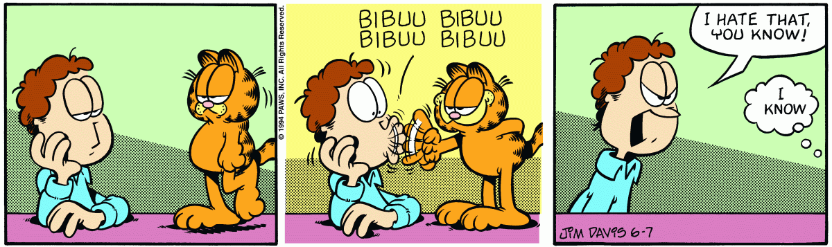 Garfield, June 7, 1994