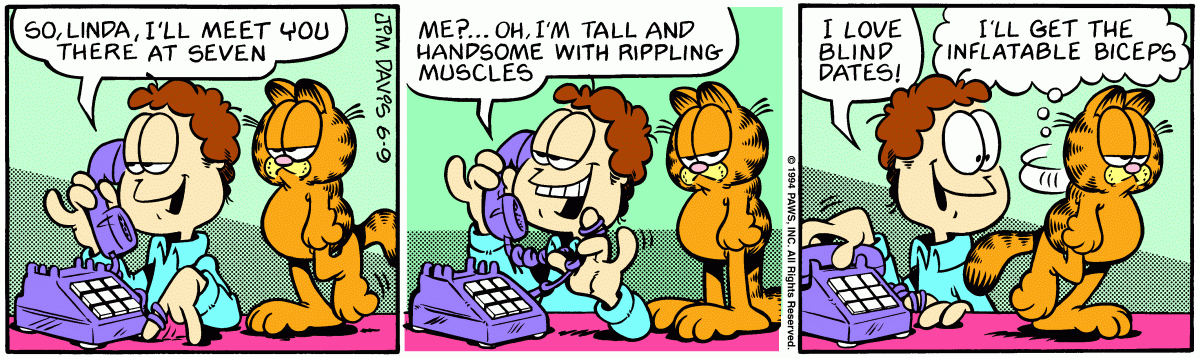 Garfield, June 9, 1994