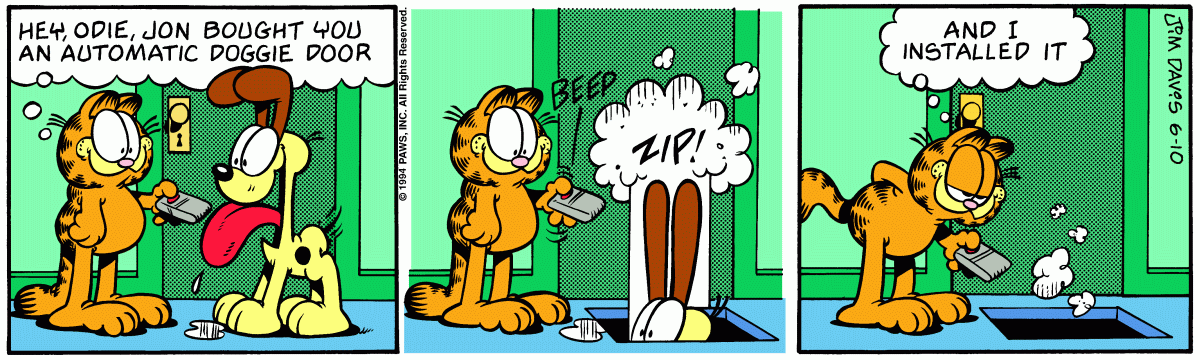Garfield, June 10, 1994
