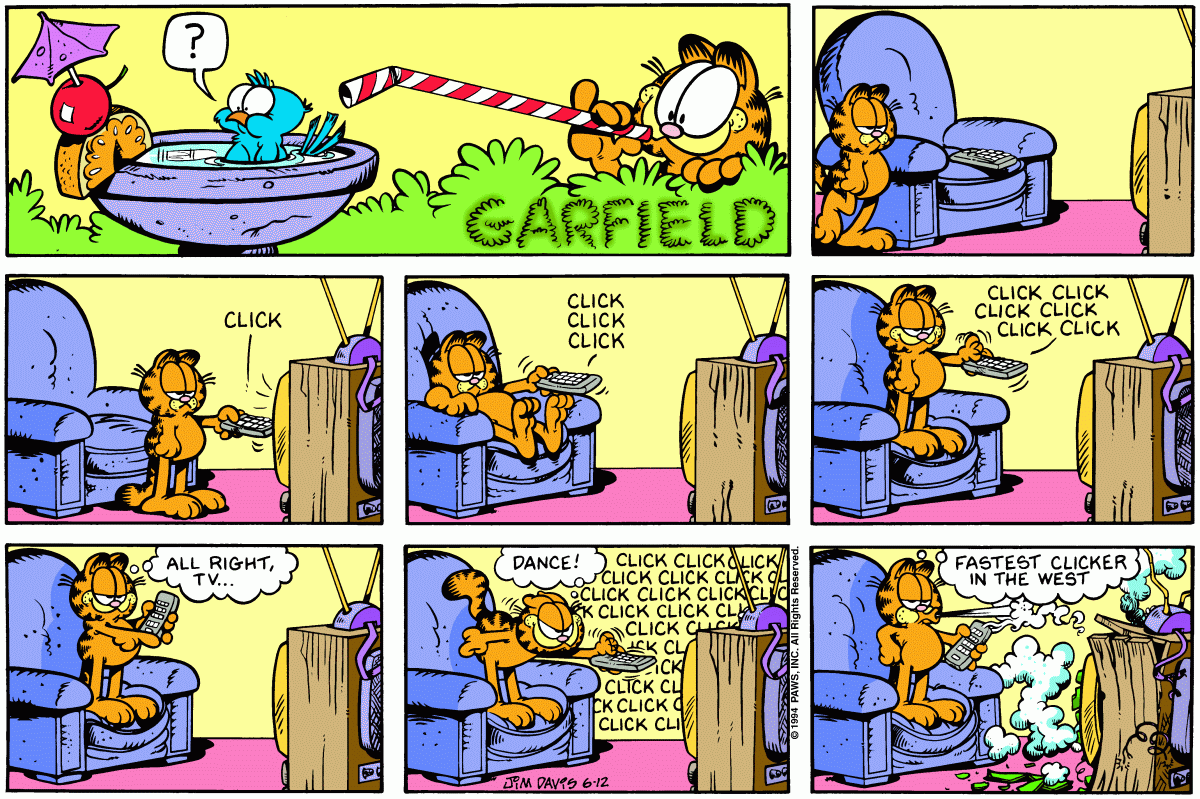 Garfield, June 12, 1994