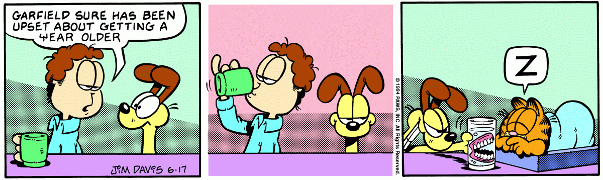 Garfield, June 17, 1994