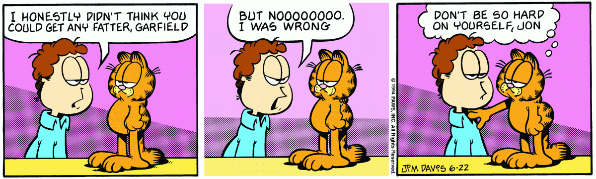 Garfield, June 22, 1994